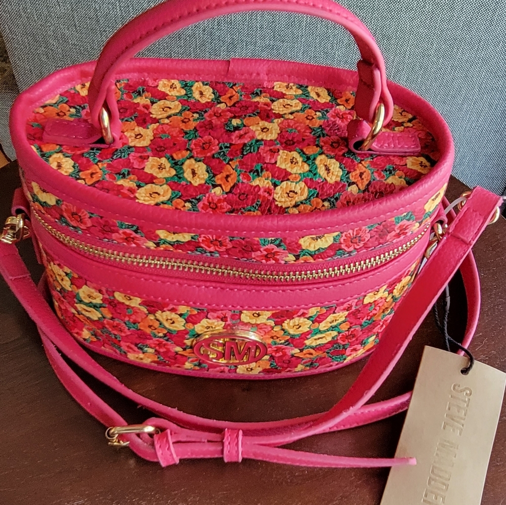 Steve Madden Train floral purse